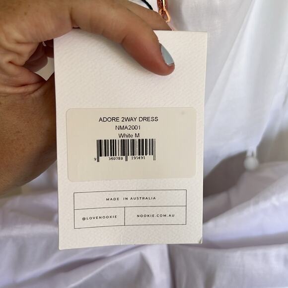 New NWT Nookie Adore 2Way Dress in White Bridal - Picture 7 of 10